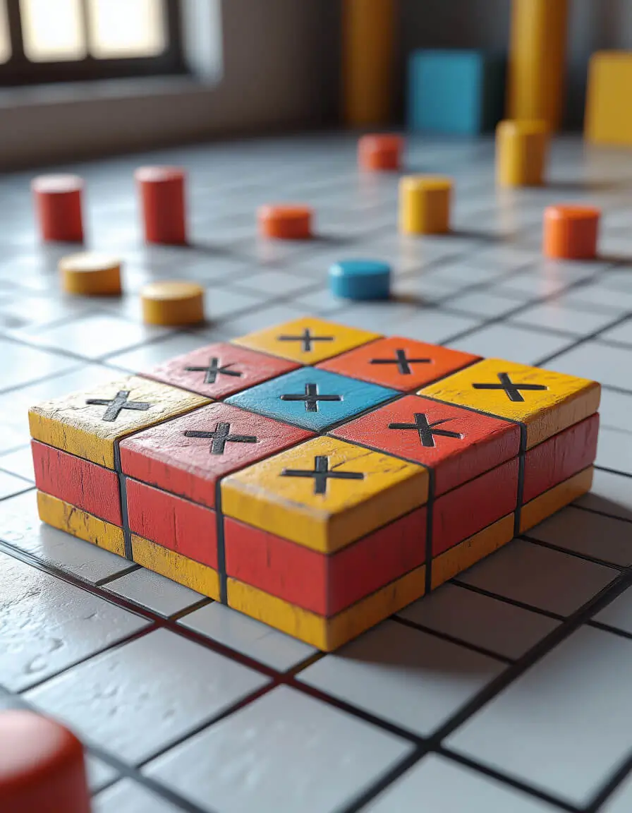 5×5
Tic-Tac-Toe